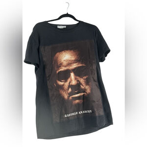 Bastille Rive Droite Black Short Sleeve T-Shirt 0581av Maglia Uomo Size Large